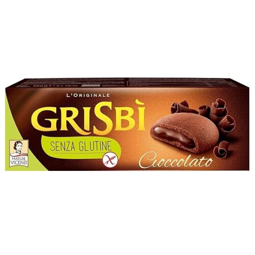 Grisbí gluténmentes csokoládékrémmel töltött sütemény 150gr Vincenzi